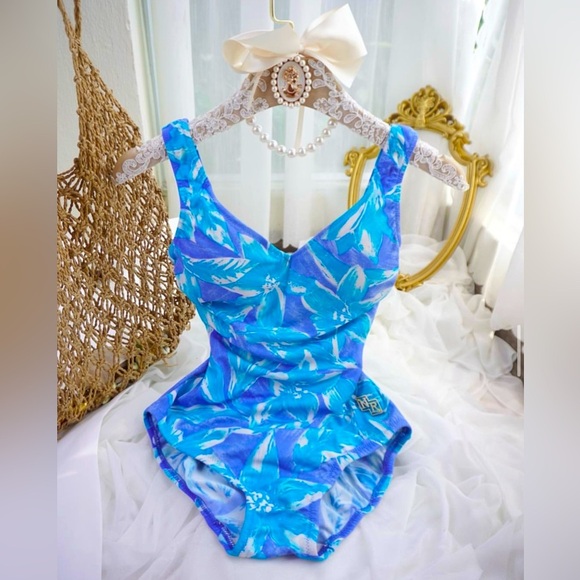 Nina Ricci Swimsuit with Wrap Skirt - Picture 1 of 14